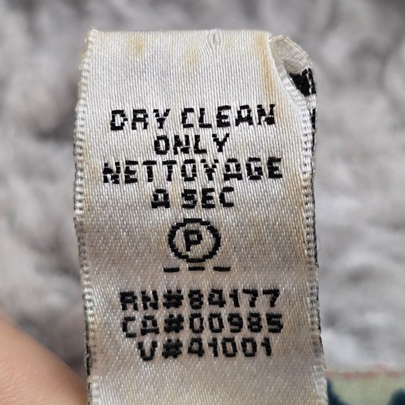 Diane von Furstenberg Top Womens 4‎ Colorful Slik 3/4 Sleeve Flare Art to Wear - Picture 5 of 11